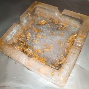 Resin Square Ashtray